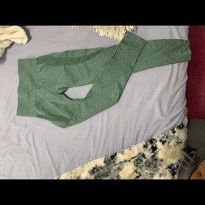 NVGTN Forest Green Seamless Leggings